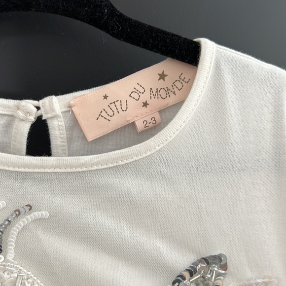 Tutu Du Monde - 2-3T Tulle beaded dress - Picture 4 of 5